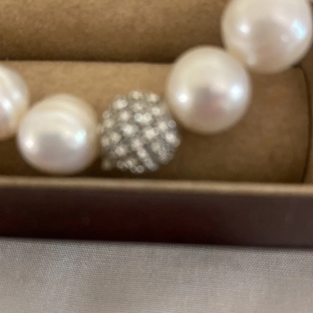 Fresh water pearl elastic bracelet - Picture 4 of 8